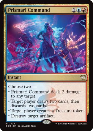 Image of Prismari Command (SOC-323) - Commander: Secrets of Strixhaven