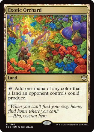 Image of Exotic Orchard (SOC-369) - Commander: Secrets of Strixhaven