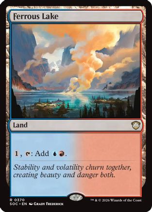 Image of Ferrous Lake (SOC-370) - Commander: Secrets of Strixhaven