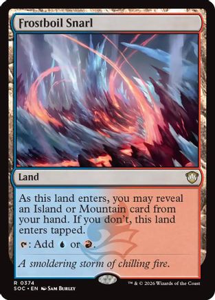 Image of Frostboil Snarl (SOC-374) - Commander: Secrets of Strixhaven
