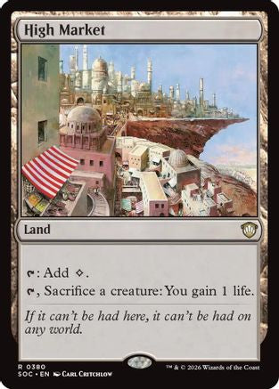 Image of High Market (SOC-380) - Commander: Secrets of Strixhaven