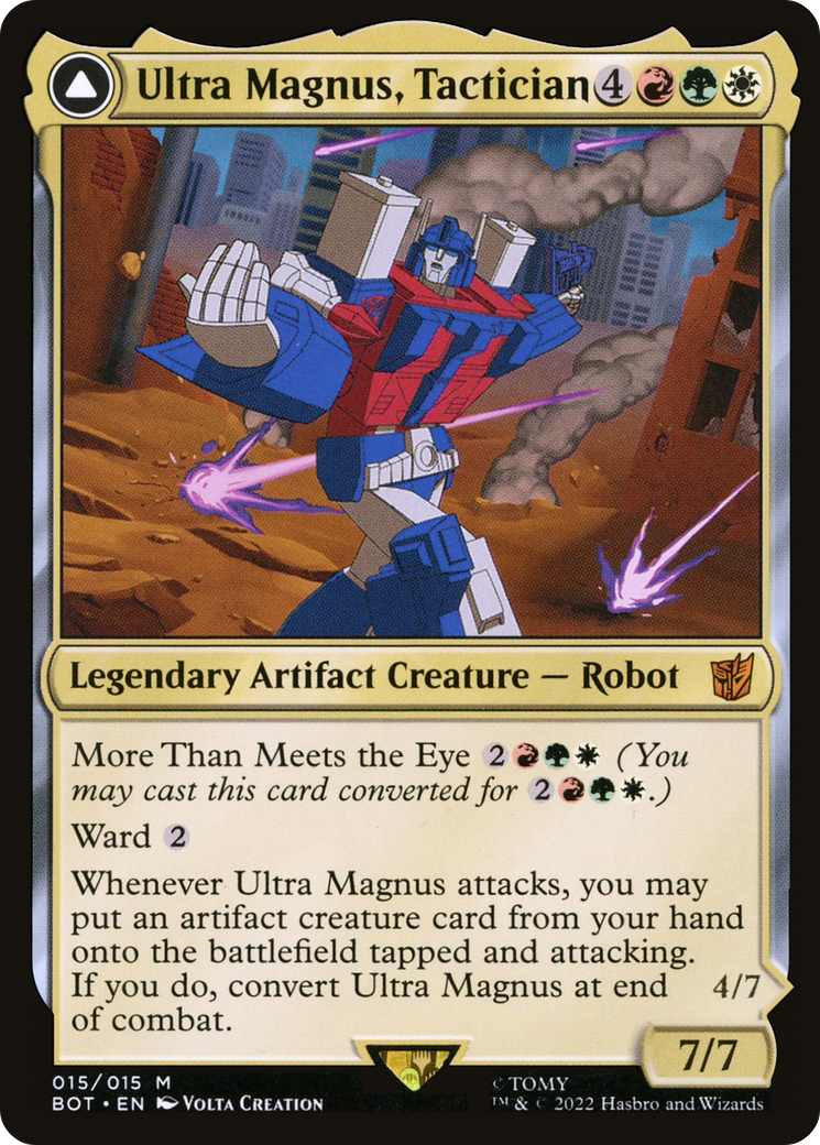 Image of Ultra Magnus, Tactician (BOT-015) - Transformers: (convertdfc) Foil