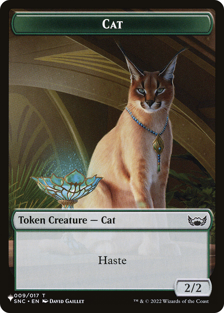 Image of Cat (PLST-TSNC-9) - The List