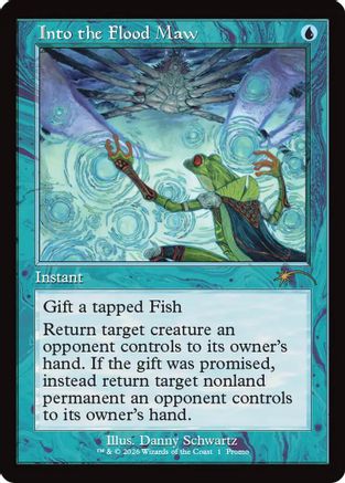 Image of Into the Flood Maw (Retro Frame) (WPN-001) - WPN & Gateway Promos