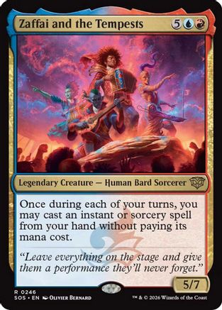 Image of Zaffai and the Tempests (SOS-246) - Secrets of Strixhaven