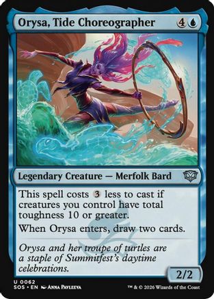 Image of Orysa, Tide Choreographer (SOS-062) - Secrets of Strixhaven