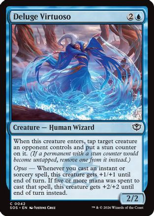 Image of Deluge Virtuoso (SOS-042) - Secrets of Strixhaven