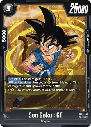 Image of Son Goku : GT - FB09-099 (FB09-099) - Dual Evolution Release Event Cards
