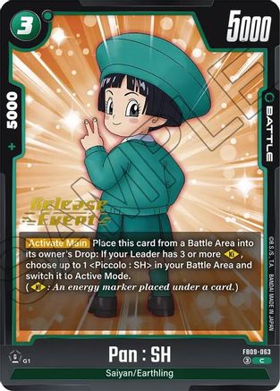 Image of Pan : SH - FB09-063 (FB09-063) - Dual Evolution Release Event Cards