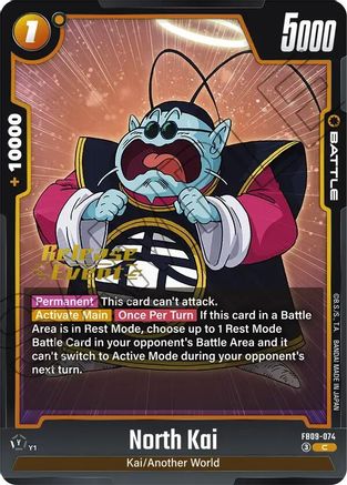 Image of North Kai (FB09-074) - Dual Evolution Release Event Cards