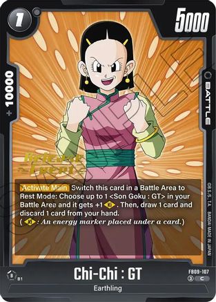 Image of Chi-Chi : GT (FB09-107) - Dual Evolution Release Event Cards