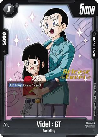 Image of Videl : GT (FB09-113) - Dual Evolution Release Event Cards