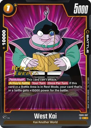 Image of West Kai (FB09-087) - Dual Evolution Release Event Cards