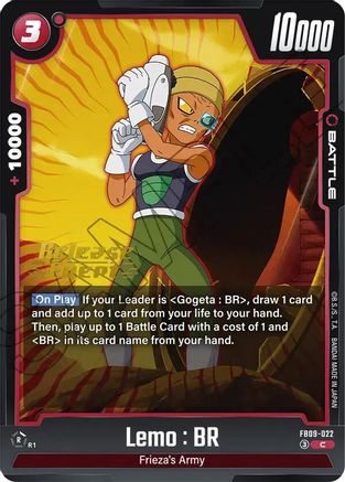 Image of Lemo : BR (FB09-022) - Dual Evolution Release Event Cards