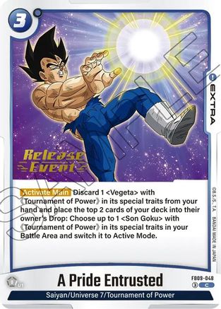 Image of A Pride Entrusted (FB09-048) - Dual Evolution Release Event Cards