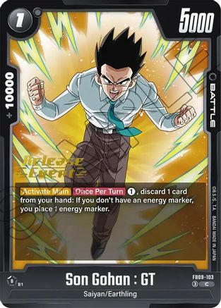 Image of Son Gohan : GT - FB09-103 (FB09-103) - Dual Evolution Release Event Cards