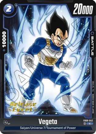 Image of Vegeta - FB09-042 (FB09-042) - Dual Evolution Release Event Cards