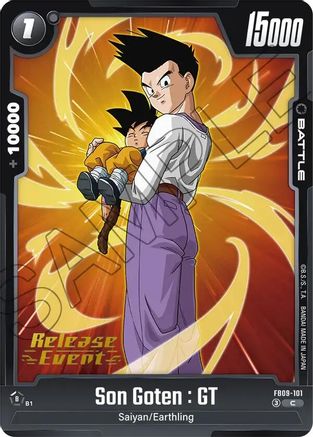 Image of Son Goten : GT - FB09-101 (FB09-101) - Dual Evolution Release Event Cards