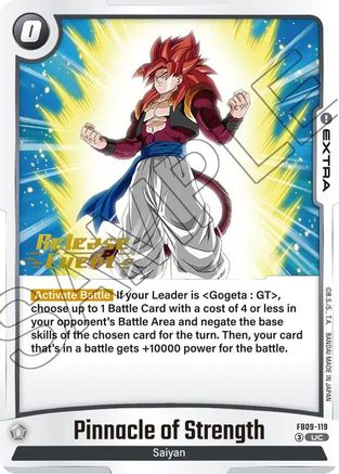 Image of Pinnacle of Strength (FB09-119) - Dual Evolution Release Event Cards