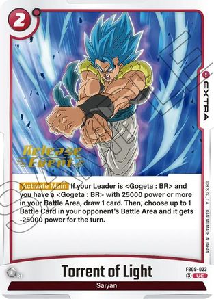 Image of Torrent of Light (FB09-023) - Dual Evolution Release Event Cards