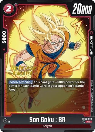 Image of Son Goku : BR - FB09-009 (FB09-009) - Dual Evolution Release Event Cards
