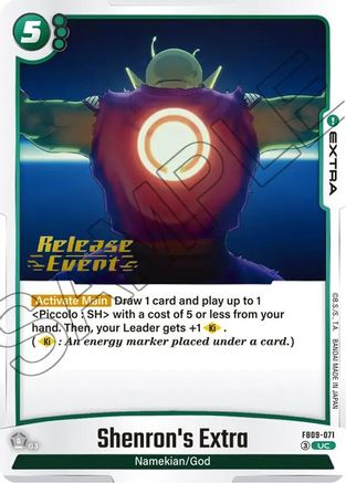 Image of Shenron's Extra (FB09-071) - Dual Evolution Release Event Cards