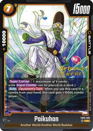 Image of Paikuhan - FB09-088 (FB09-088) - Dual Evolution Release Event Cards