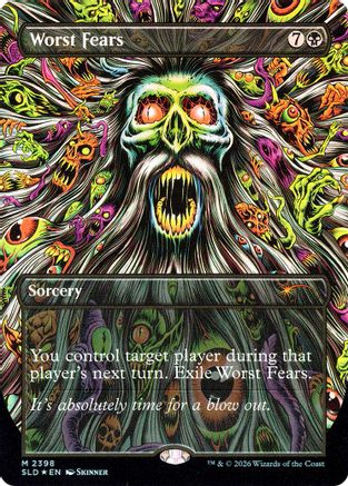 Image of Worst Fears (SLD-2396) - Secret Lair Drop Series Foil