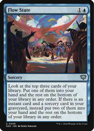 Image of Flow State (SOS-049) - Secrets of Strixhaven Foil