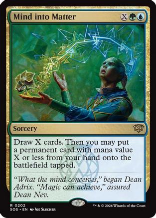 Image of Mind into Matter (SOS-202) - Secrets of Strixhaven