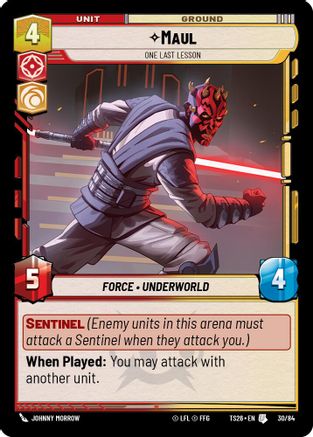 Image of Maul - One Last Lesson (30/84) - Twin Suns
