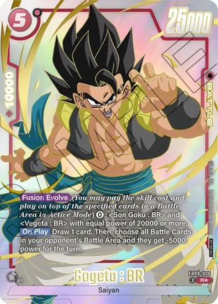 Image of Gogeta : BR - FB09-006 (Limited Pack 26-27 WAVE1) (FB09-006) - Tournament and Championship Promos Holofoil