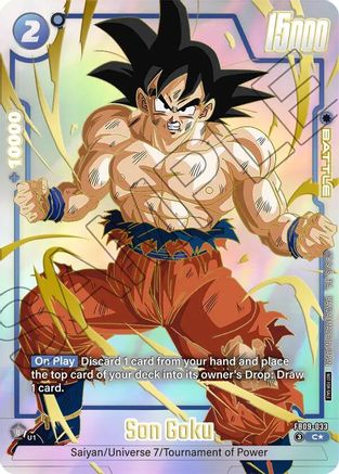Image of Son Goku - FB09-033 (Limited Pack 26-27 WAVE1) (FB09-033) - Tournament and Championship Promos Holofoil