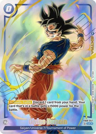Image of Divine Domain (Limited Pack 26-27 WAVE1) (FB09-047) - Tournament and Championship Promos Holofoil