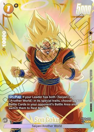 Image of Son Goku - FB09-080 (Limited Pack 26-27 WAVE1) (FB09-080) - Tournament and Championship Promos Holofoil
