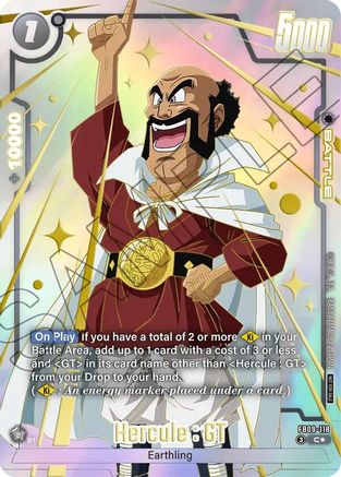 Image of Hercule : GT (Limited Pack 26-27 WAVE1) (FB09-118) - Tournament and Championship Promos Holofoil