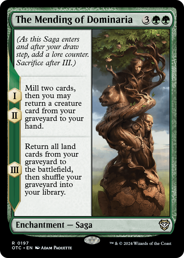 Image of The Mending of Dominaria (OTC-197) - Outlaws of Thunder Junction Commander
