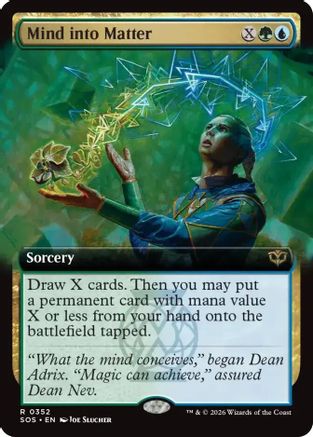 Image of Mind into Matter (Extended Art) (SOS-352) - Secrets of Strixhaven Foil