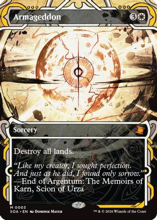 Image of Armageddon (SOA-003) - Secrets of Strixhaven: Mystical Archive Foil