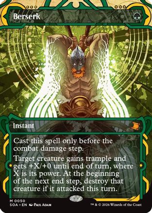 Image of Berserk (SOA-050) - Secrets of Strixhaven: Mystical Archive