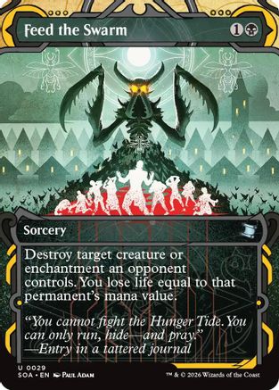 Image of Feed the Swarm (SOA-029) - Secrets of Strixhaven: Mystical Archive
