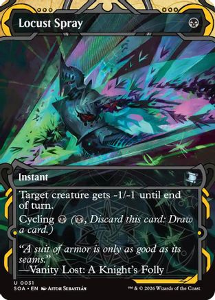 Image of Locust Spray (SOA-031) - Secrets of Strixhaven: Mystical Archive