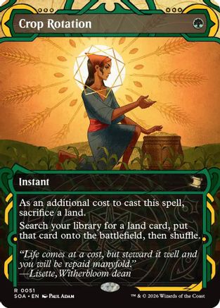 Image of Crop Rotation (SOA-051) - Secrets of Strixhaven: Mystical Archive Foil
