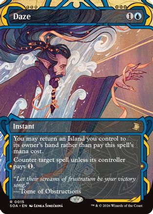 Image of Daze (SOA-015) - Secrets of Strixhaven: Mystical Archive Foil