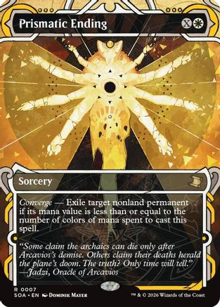 Image of Prismatic Ending (SOA-007) - Secrets of Strixhaven: Mystical Archive Foil