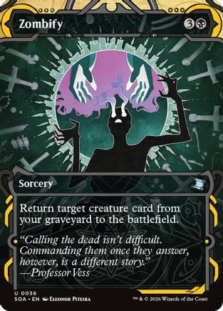 Image of Zombify (SOA-036) - Secrets of Strixhaven: Mystical Archive