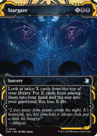 Image of Stargaze (SOA-034) - Secrets of Strixhaven: Mystical Archive Foil