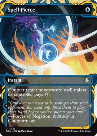 Image of Spell Pierce (SOA-023) - Secrets of Strixhaven: Mystical Archive Foil