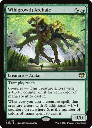 Image of Wildgrowth Archaic (SOS-168) - Secrets of Strixhaven