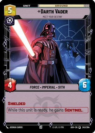 Image of Darth Vader - Meet Your Destiny (243/264) - Ashes of the Empire